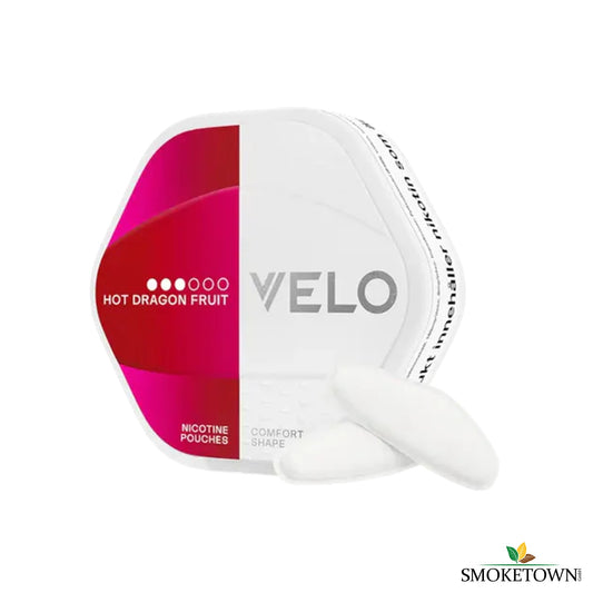 VELO Shift Hot Dragonfruit – All White Pouches, diskrete Nikotinbeutel