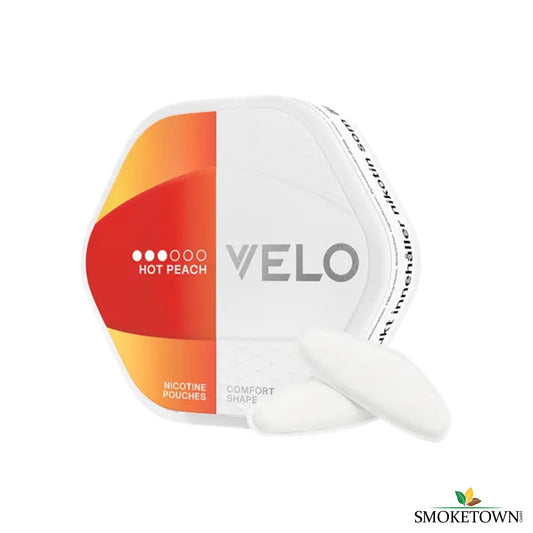 VELO Shift Hot Peach – All White Pouches, Alternative zu Snus