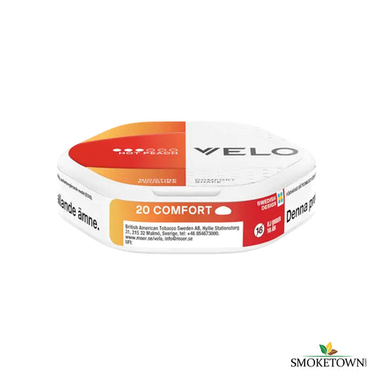 VELO Shift Hot Peach – fruchtige Nikotinbeutel, geruchlose Nikotinbeutel
