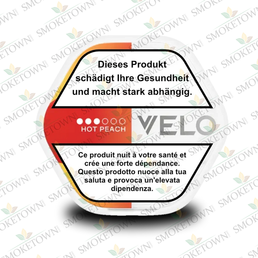 VELO Shift Hot Peach 8 mg – 20 Beutel