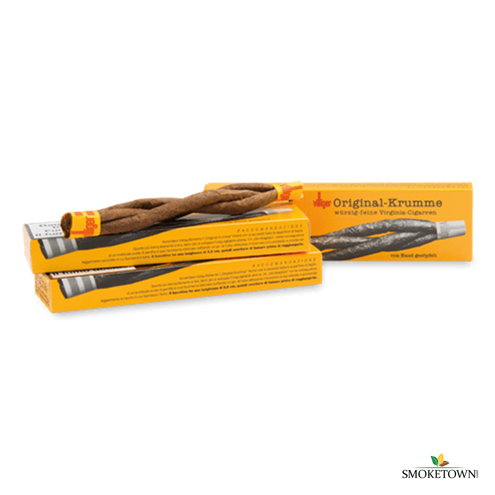 Villiger Original Krumme – besondere Zigarrenformen, Brasilien Deckblatt Zigarre
