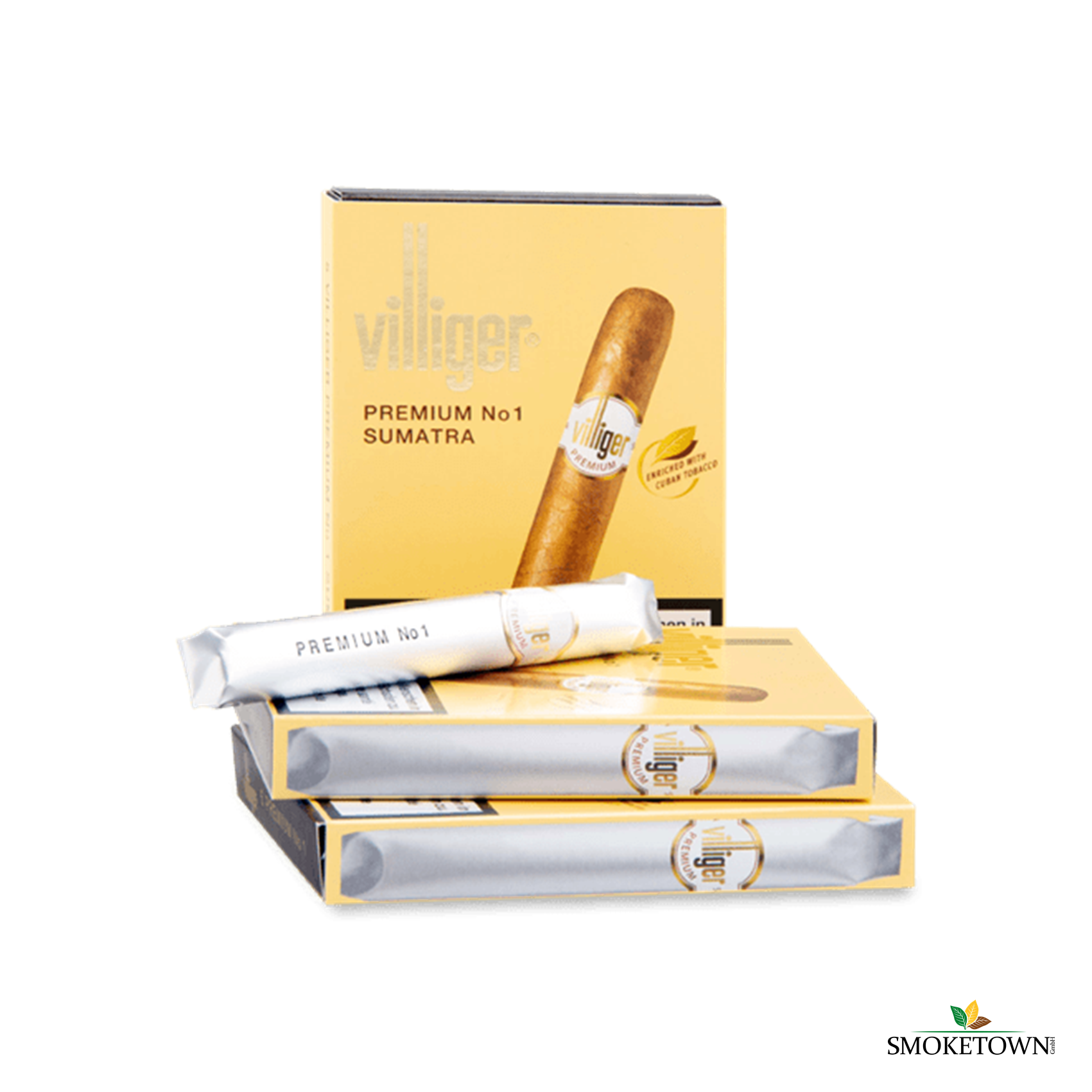 VILLIGER PREMIUM No 1 Sumatra – hochwertige Zigarren Ecuador, milde Alltagszigarren