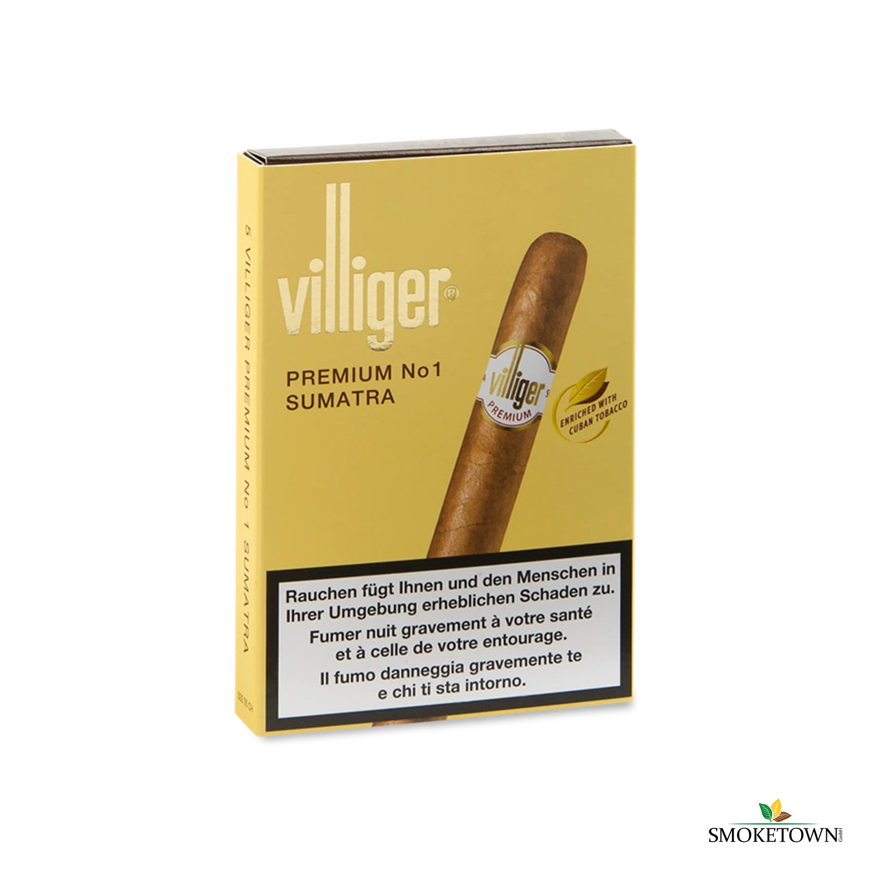 VILLIGER PREMIUM No 1 Sumatra – No 7 Format, Premiumzigarre Villiger
