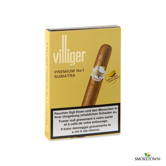 VILLIGER PREMIUM No 1 Sumatra – No 7 Format, Premiumzigarre Villiger