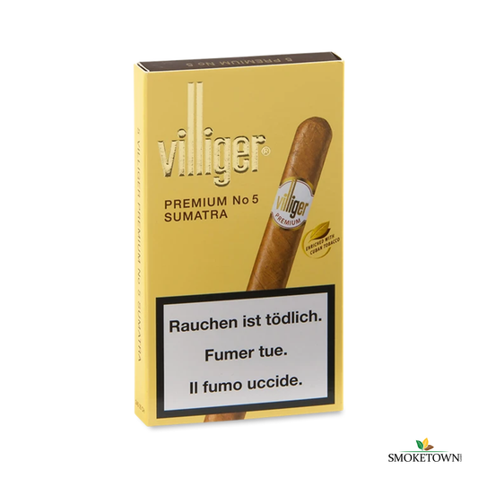 Villiger Premium Sumatra 5 – brasilianischer Tabak, hochwertiger Zigarrengenuss