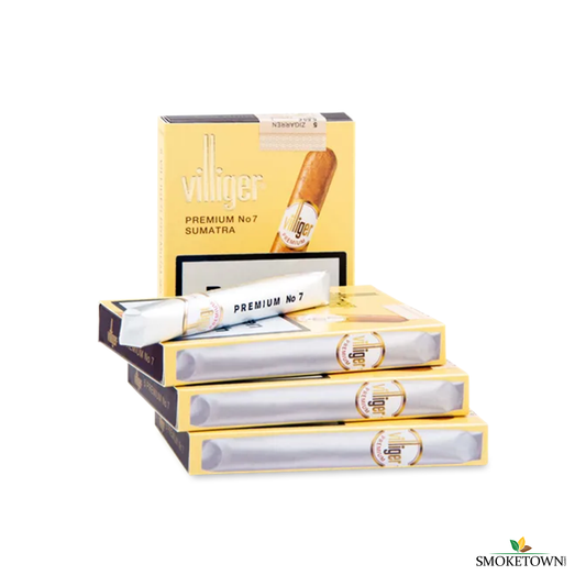 VILLIGER PREMIUM No 7 Sumatra – hochwertige Zigarren Ecuador, milde Alltagszigarren