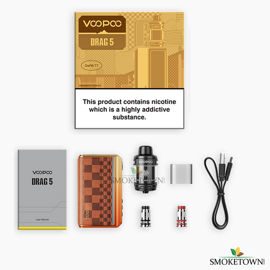 Voopoo Drag 5 - 177W – Drag 5 kaufen, Drag 5 PnP-X Coils