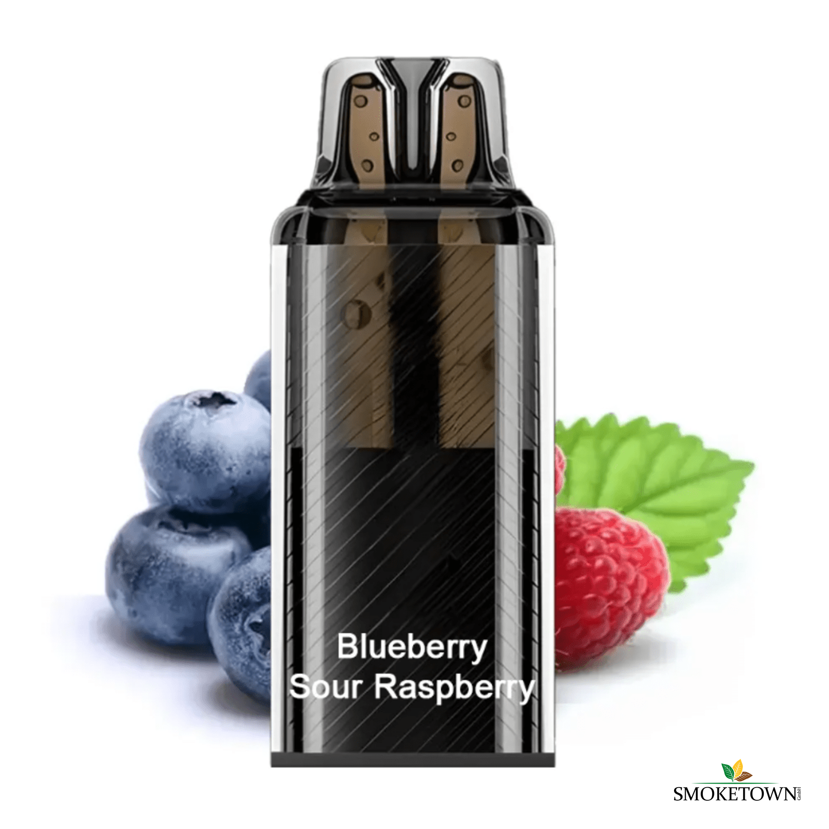 VOZOL VISTA PLUG Pod - Blueberry Sour Raspberry – 10.000 Züge Vape-Kartusche, Blaubeeren Himbeeren Geschmack Vape