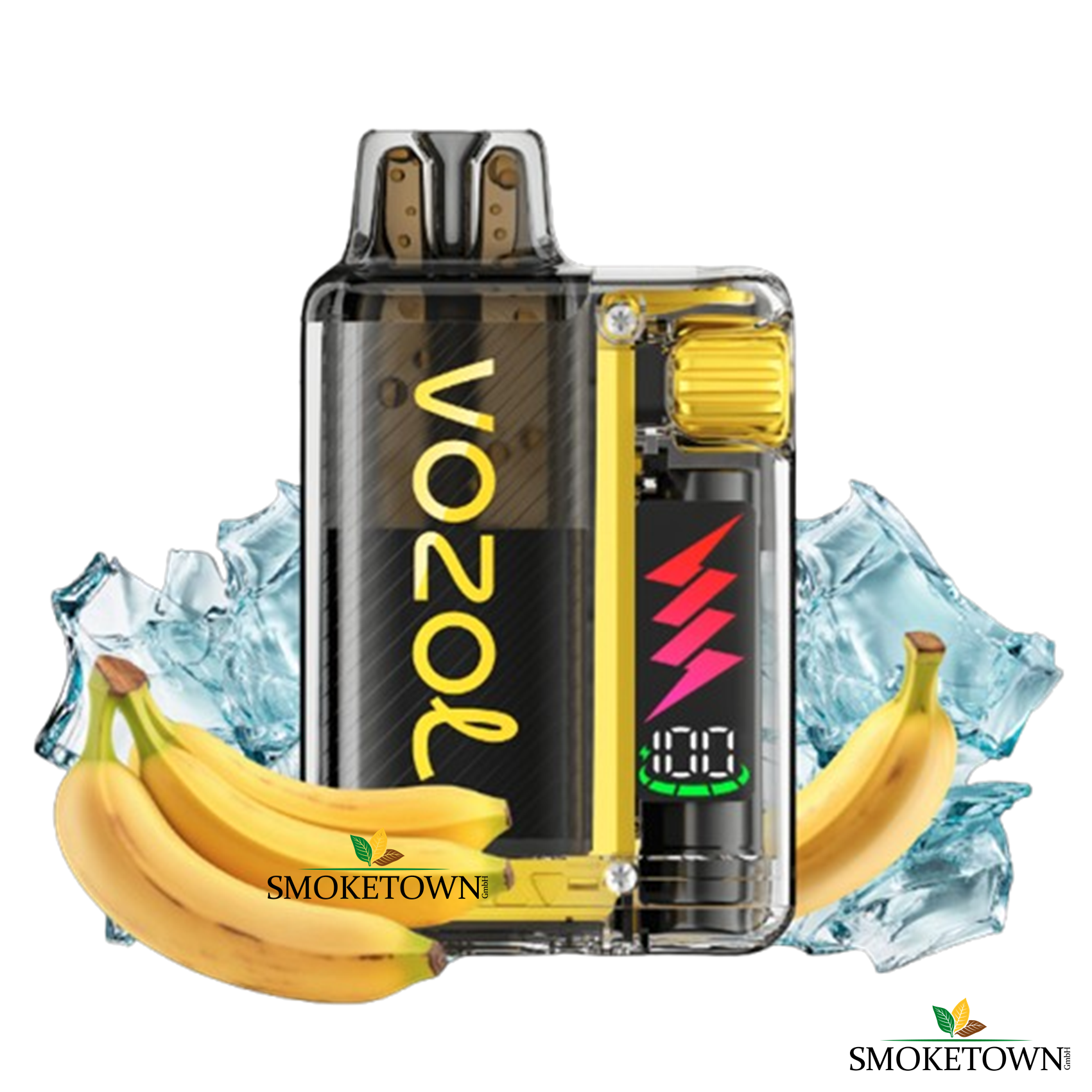 VOZOL VISTA PLUG - Banana ICE - 10'000 Züge – 10000 Züge Banana, Alternative Elfbar Vape