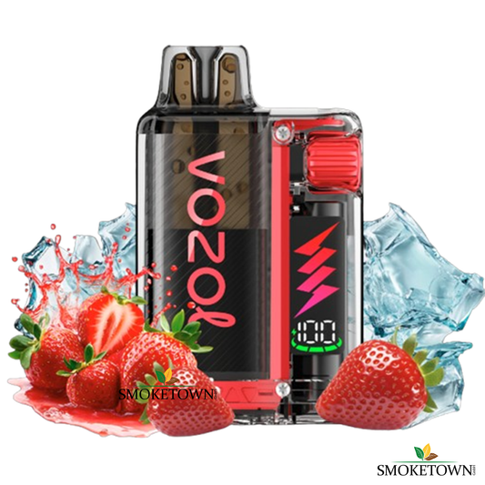 VOZOL VISTA PLUG - Strawberry ICE - 10'000 Züge – 10000 Züge Vape Strawberry, Elfbar 2500 Strawberry Ice