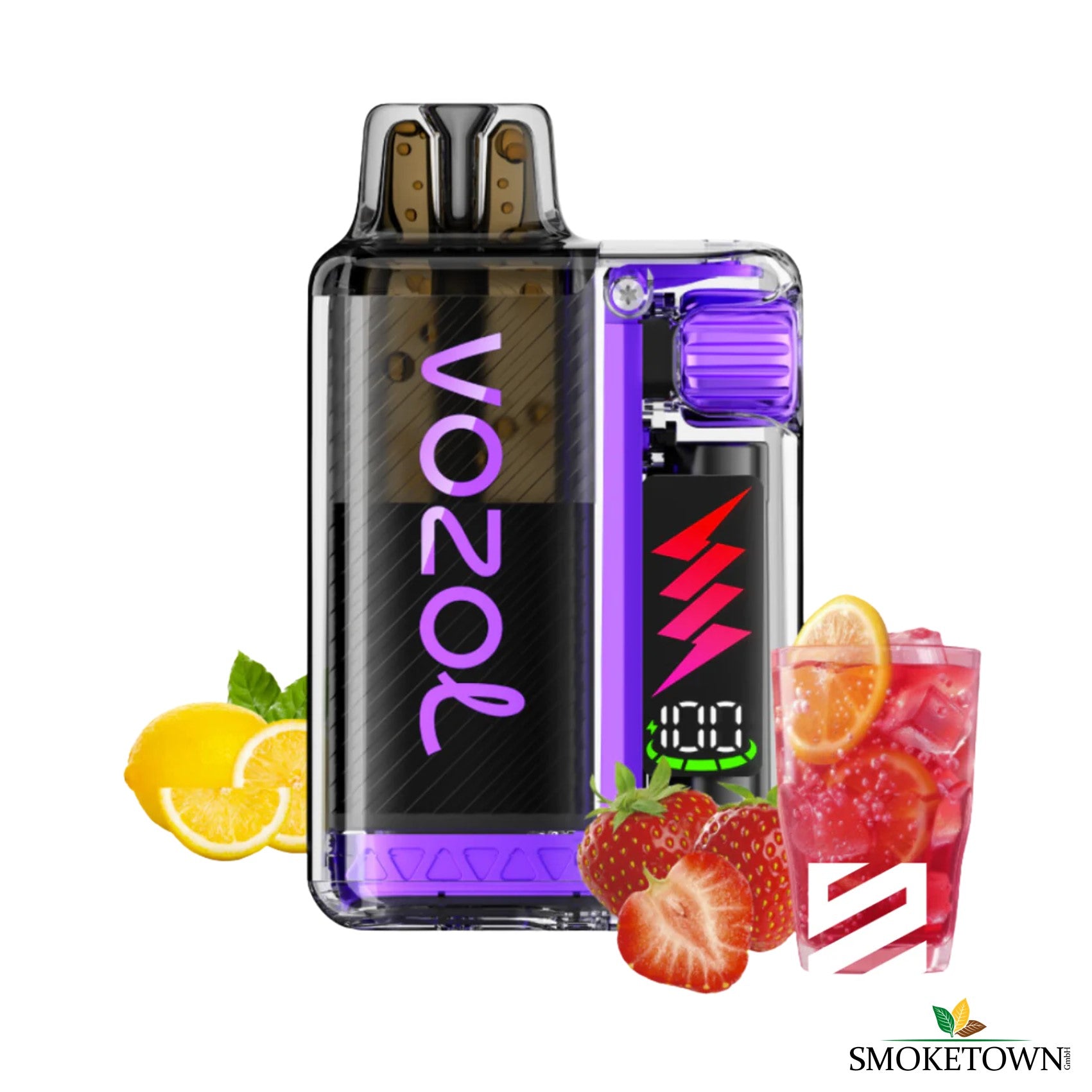 VOZOL VISTA PLUG - Pink Lemonade - 10'000 Züge – 10.000 Züge Vape, 650 mAh Batterie