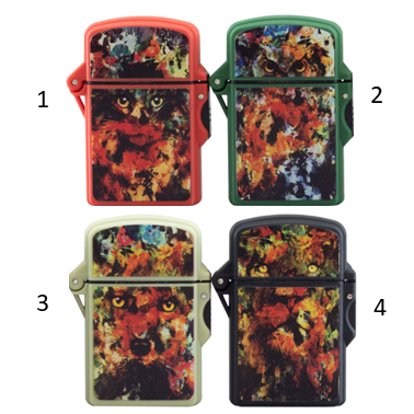 Single Jet Torch Animals – Jetflamme, Sturmfeuerzeug