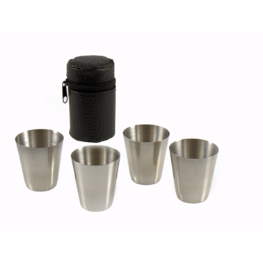 Flachmann-Becher 4 Stk