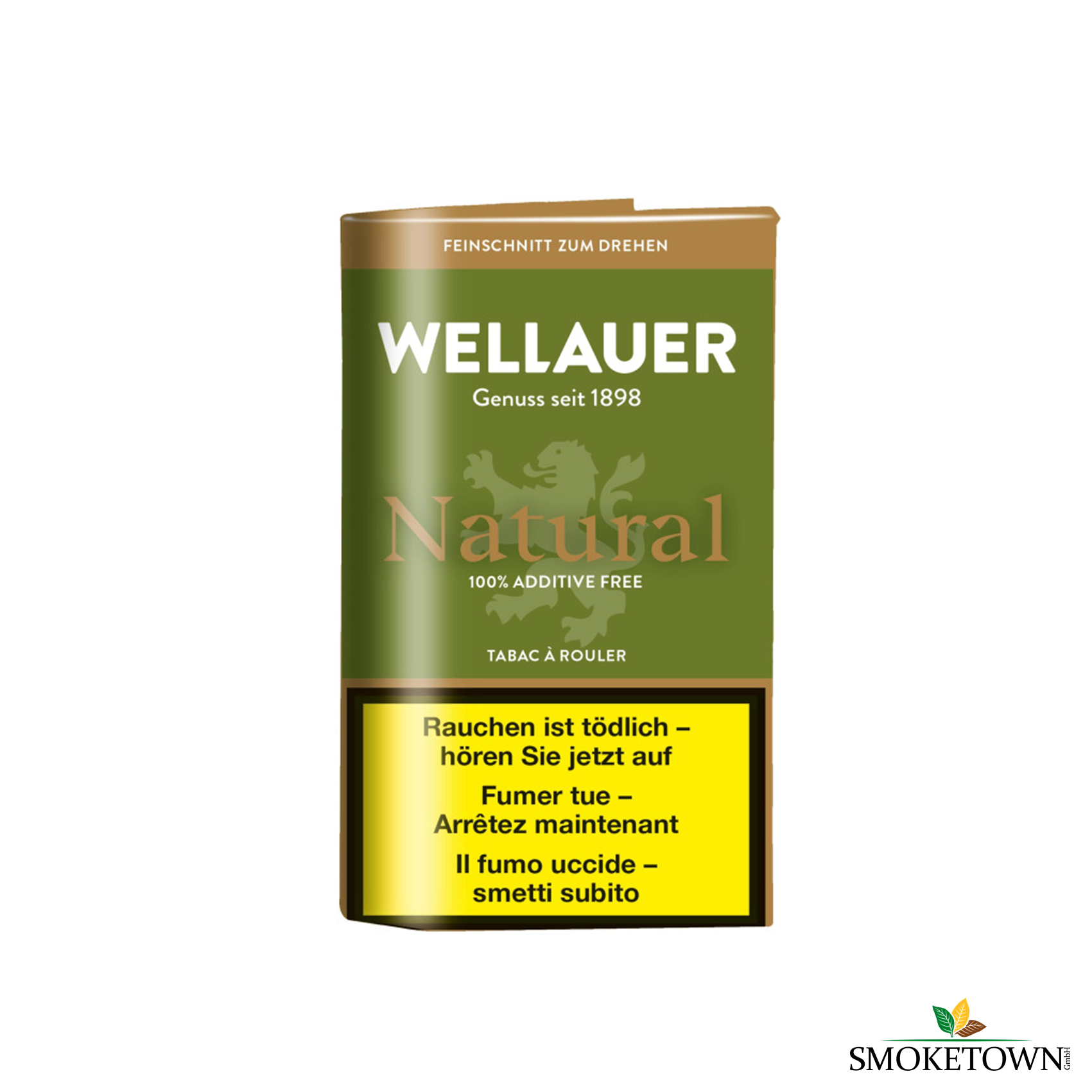 Wellauer Natural Drehtabak – Beutel