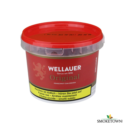 Wellauer Original Tabakeimer + Hülsen/Papier – Feinschnitt Tabak Wellauer, Feinschnitt Zigarettentabak