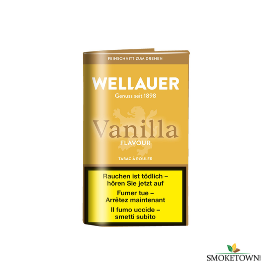 Wellauer Vanilla Shag - 30g Drehtabak – 30g Beutel, aromatischer Tabak