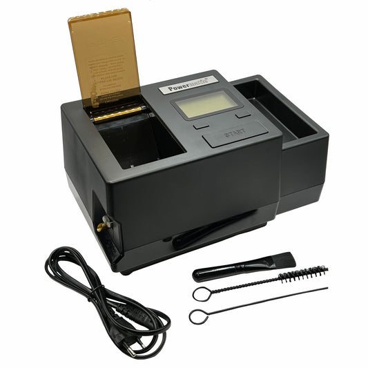 Powermatic 3+ Schwarz – automatische Portionierung, automatisches Stopfen