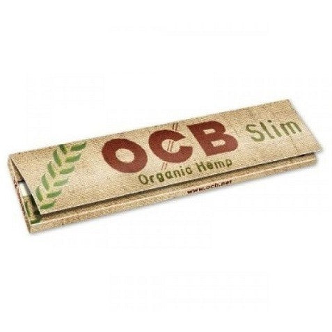 OCB Organic Hemp - Slim – chemikalienfreies Rauchen, Gummi Arabicum