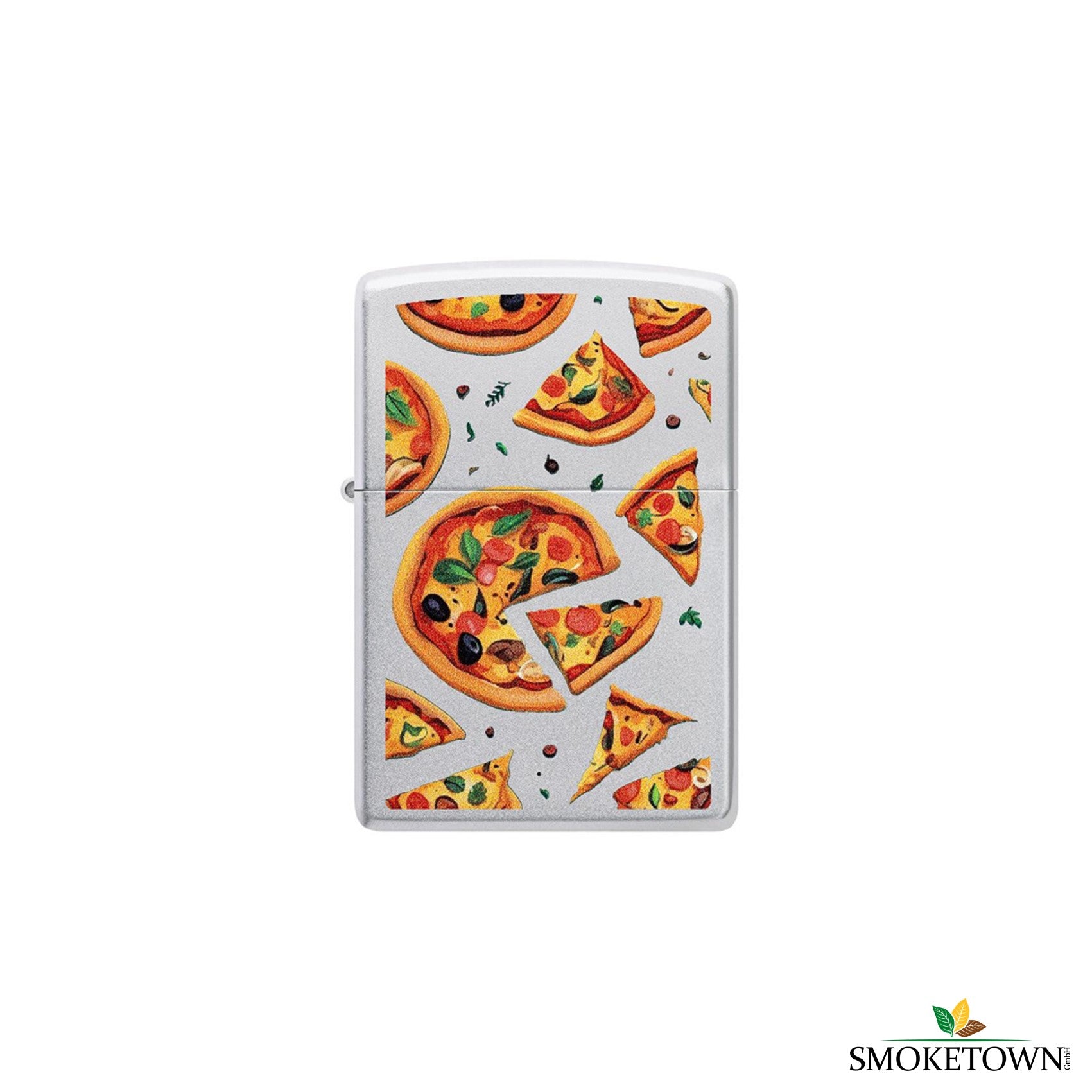 Zippo 205 Pizza Design Feuerzeug – original zippo kaufen schweiz, pizza zippo
