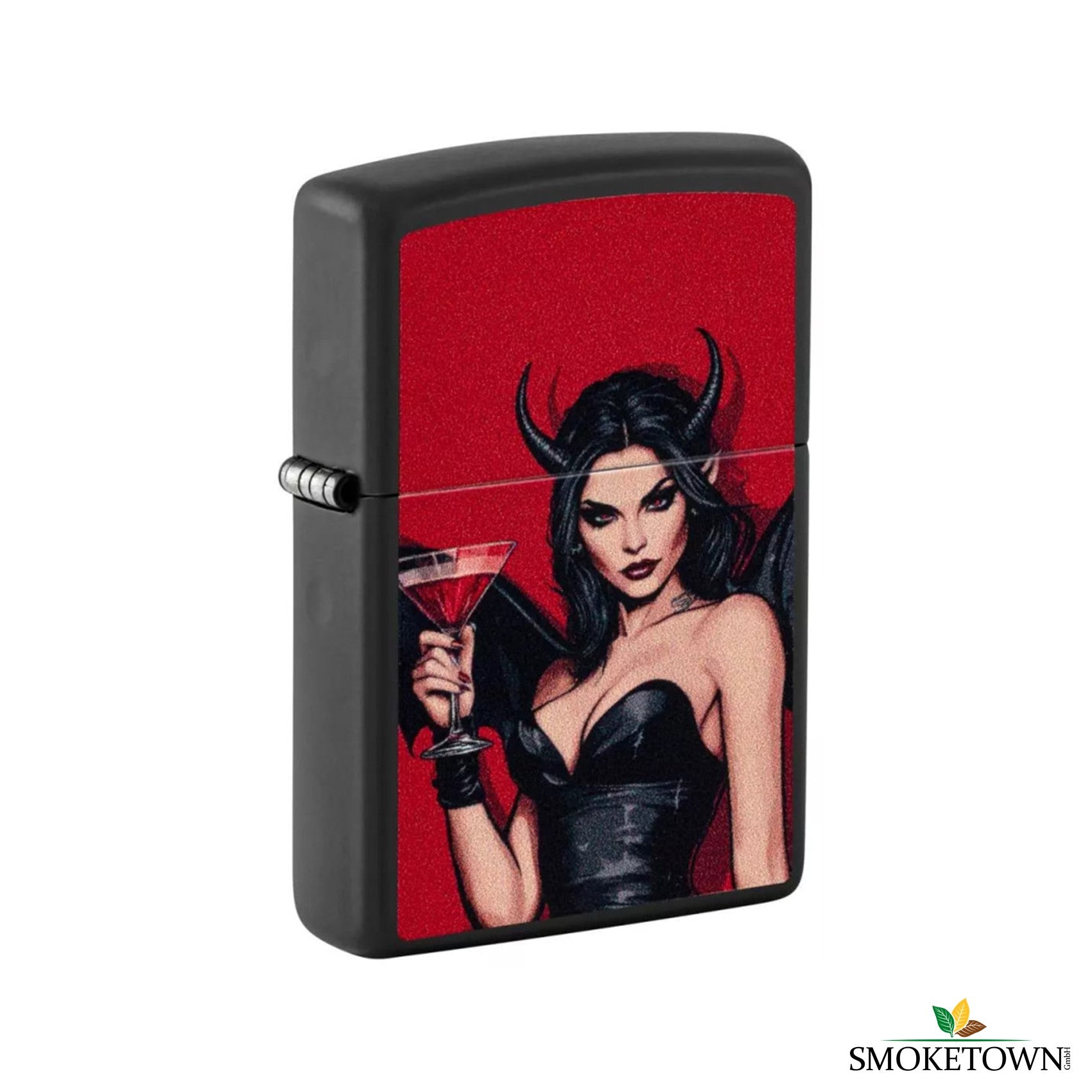 Zippo 218 Devil Vampire Design Feuerzeug – devil vampire zippo, original zippo kaufen