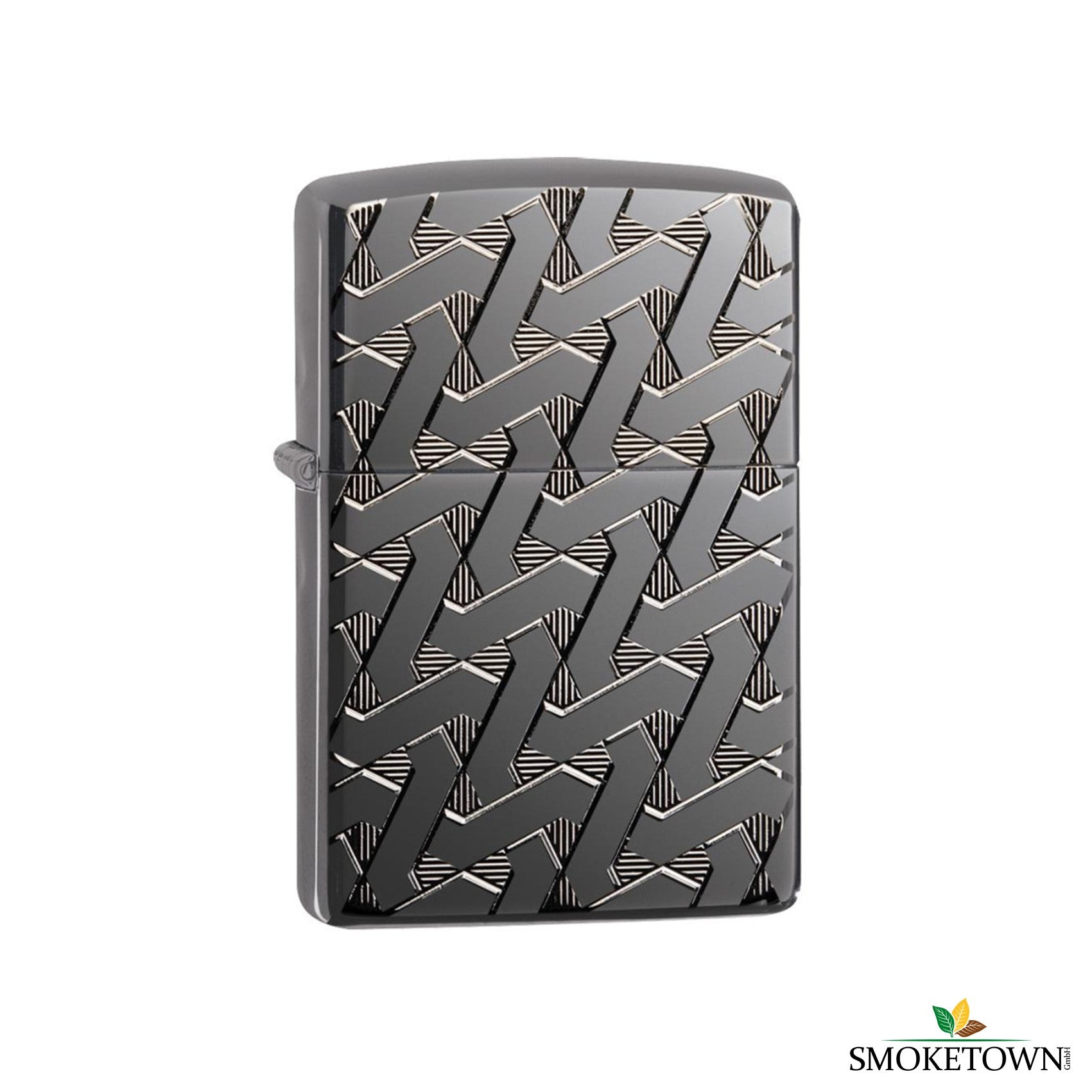 Zippo Geometric Weave Design Feuerzeug – geometric weave zippo, original zippo kaufen schweiz