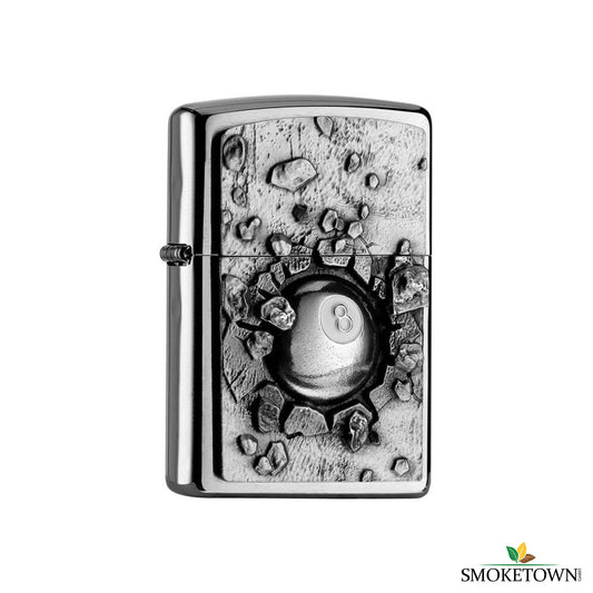 Zippo PL Billard-D. Black 8 Ball Feuerzeug – 8 ball zippo, original zippo kaufen schweiz