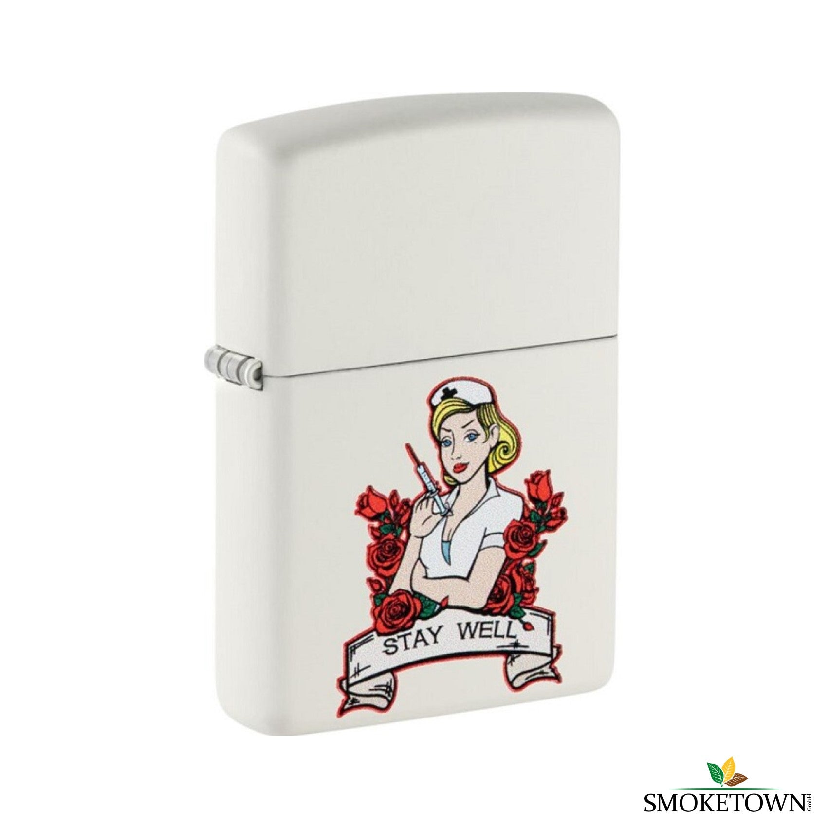 Zippo Tattoo Nurse Design Feuerzeug – original zippo kaufen schweiz, tattoo zippo