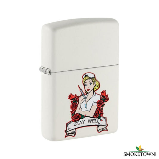 Zippo Tattoo Nurse Design Feuerzeug – original zippo kaufen schweiz, tattoo zippo