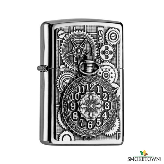 Zippo WATCH/ GEAR WHEELS Feuerzeug – original zippo kaufen schweiz, steampunk zippo