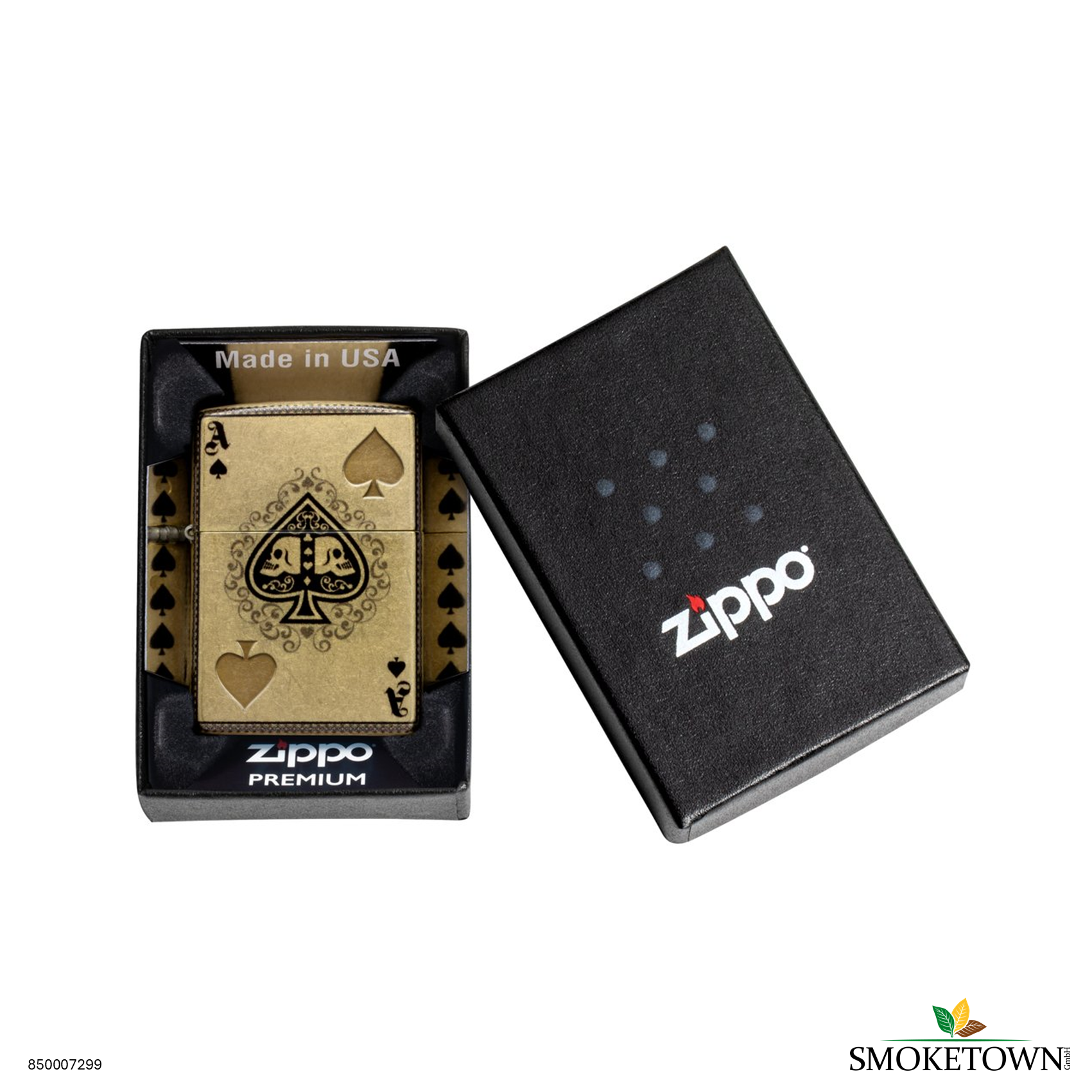 Zippo Ace of Spades – Zippo Feuerstein, Zippo Feuerzeug