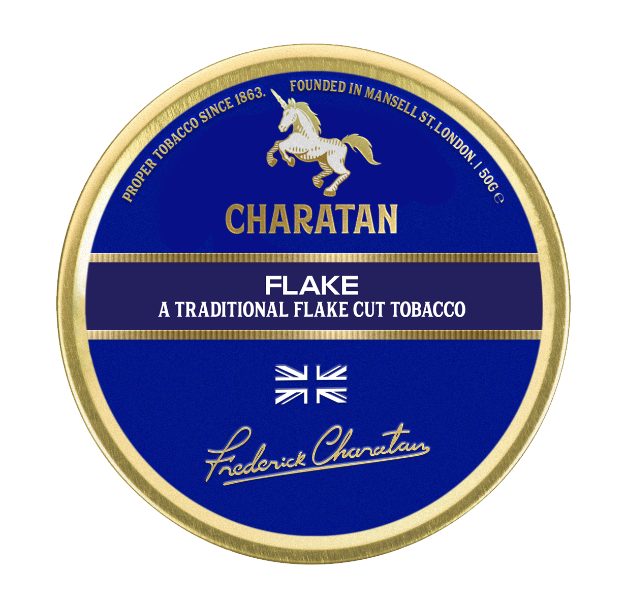 Charatan Flake Pfeifentabak, 50-g-Dose