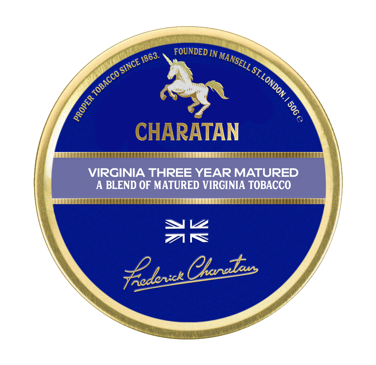 Charatan Virginia Three Year Matured Pfeifentabak, 50-g-Dose