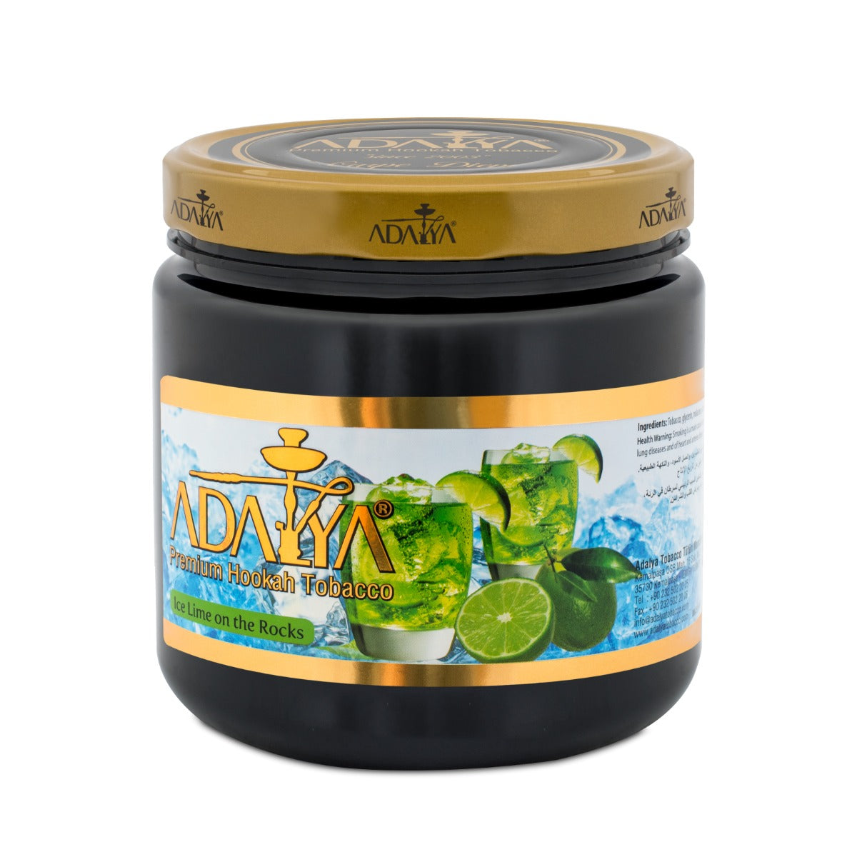 Adalya - Ice Lime on the Rocks 1kg – Adalya 1 kg, Adalya Shishatabak