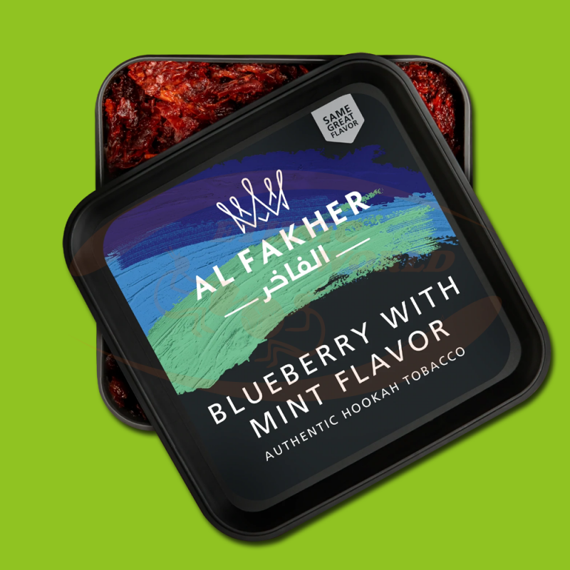 Al Fakher - Blueberry Mint - 200g – Doppelapfel, Hookah
