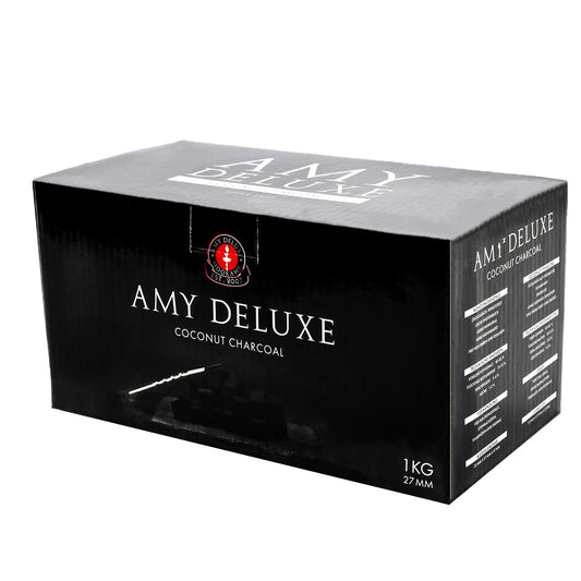 Amy Gold Naturkohle 27 mm, 1 kg Packung Kokosnusskohle