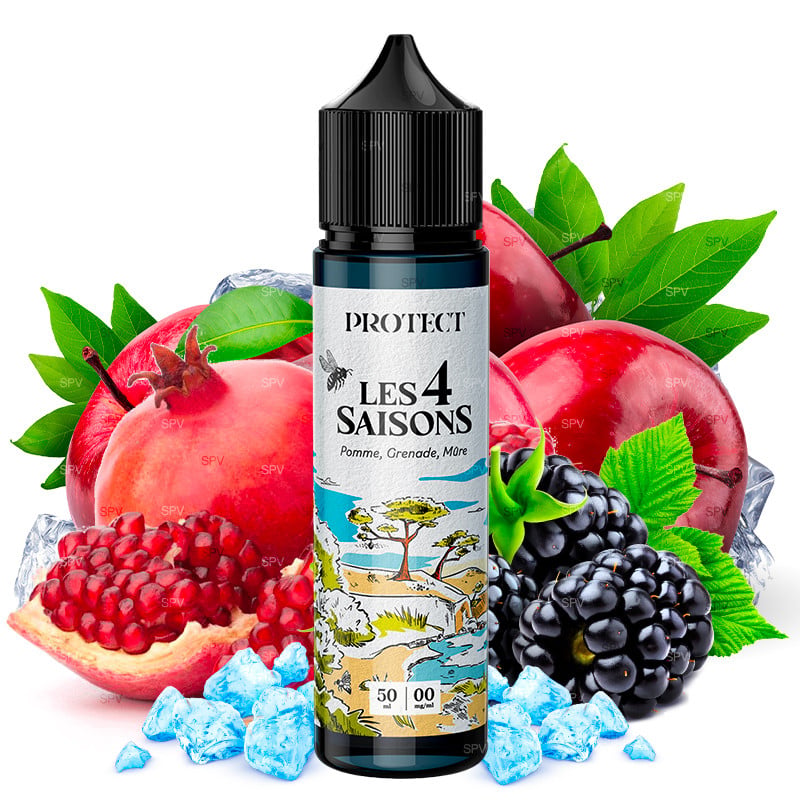 Apfel Granatapfel Brombeere – Protect E-Liquid 50 ml in 75 ml
