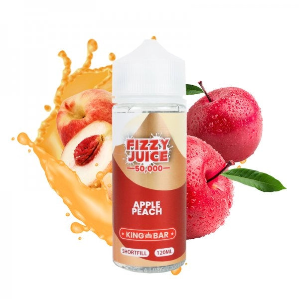 Fizzy Juice King Bar - Apple Peach - 100ml – Dampfen, Liquid