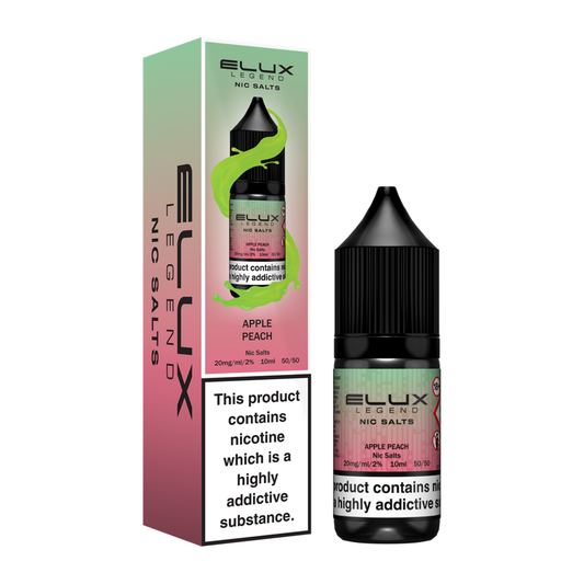 E-Lux - Apple Peach – E-Lux by Nasty, E-Lux Liquid