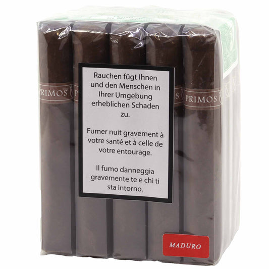 Blanco Primos Classic Maduro Robusto, Format Robusto, dunkles Maduro-Deckblatt, Blanco Cigars