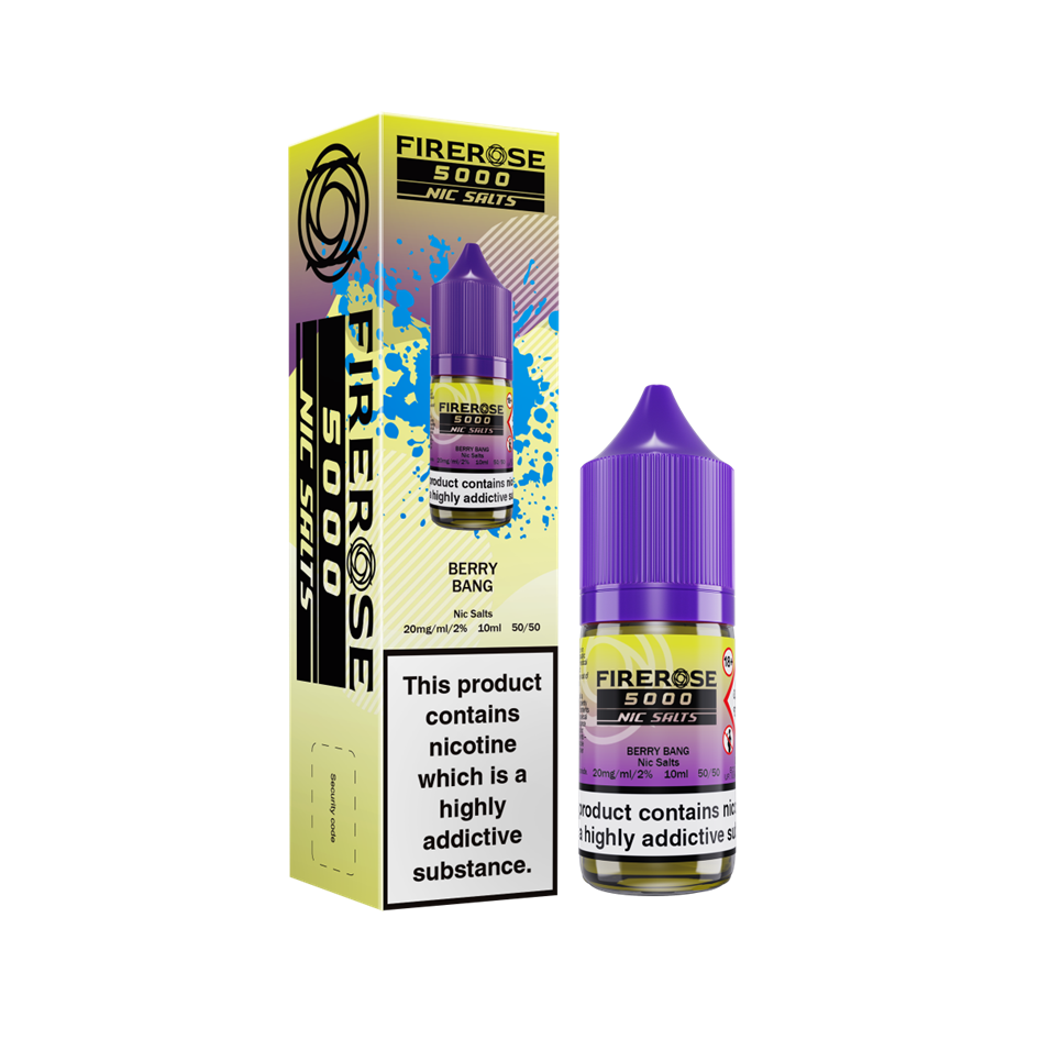 Firerose 5000 - Berry Bang – Liquid, Nicsalt