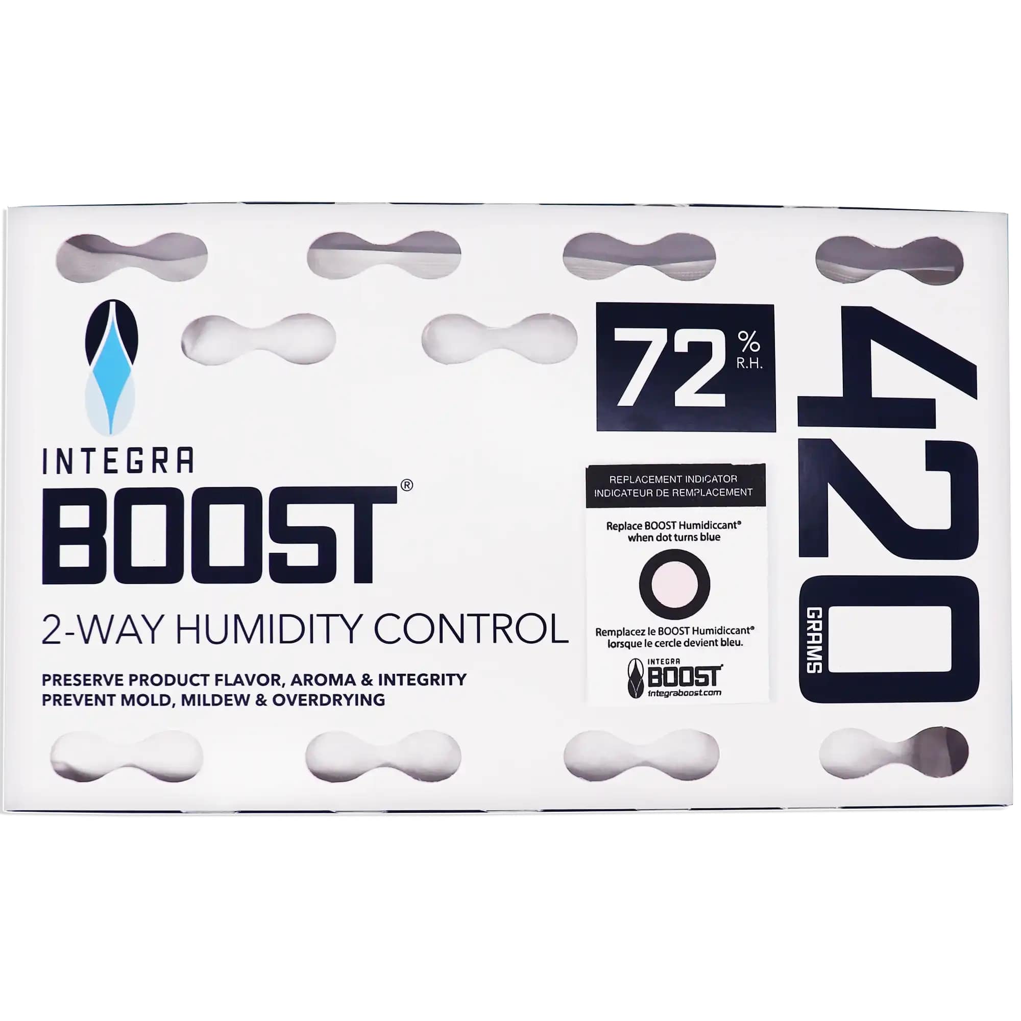 Integra Boost 420g Befeuchtungspack 72% für grosse Humidore
