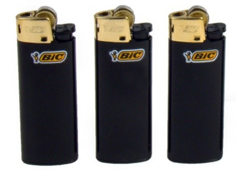 Bic Feuerzeug Mini - Schwarz – Zigaretten Zubehör