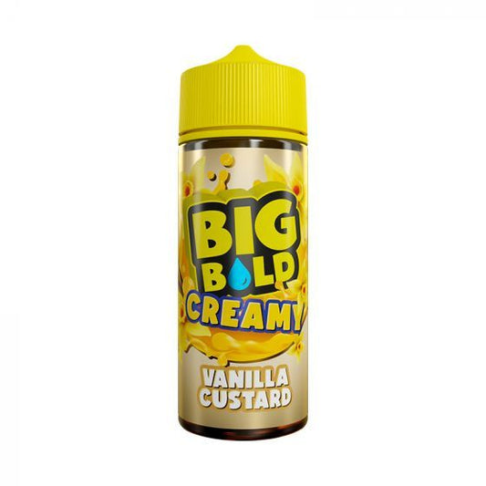 Big Bold Creamy Vanilla custard - 100ml - Shortfill – 100ml Fruchtliquid, 120ml Chubby Gorilla Flasche