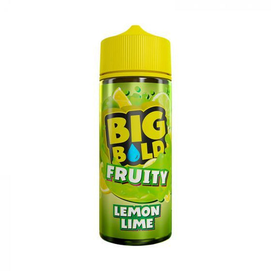 Big Bold Fruity Lemon Lime - 100ml - Shortfill – 100ml Shortfill ohne Nikotin, 70VG 30PG E-Liquid
