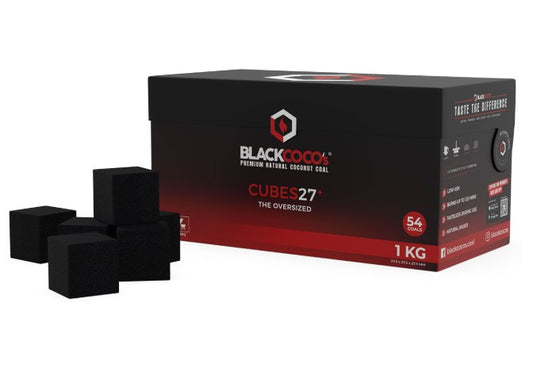 Black Cocos Premium Naturkohle 27mm - 1kg