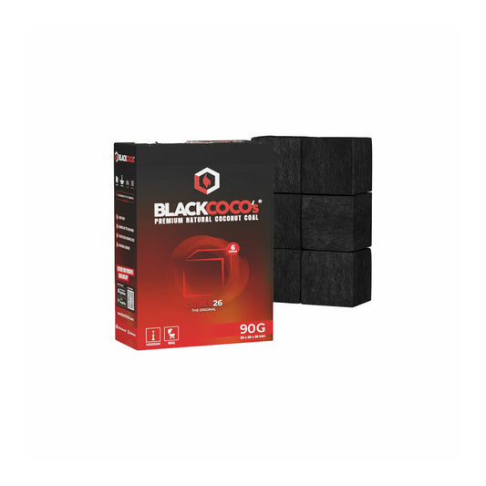 Black Cocos Naturkohle 6er Pack - 90g