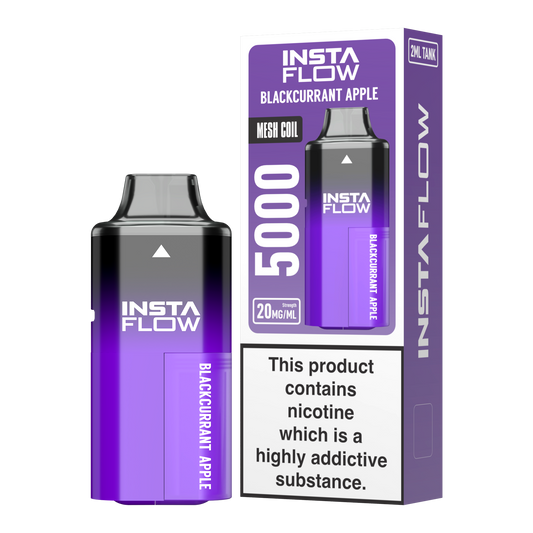 Instaflow 5000 - Blackcurrant Apple – 20mg Nikotinsalz, 5000 Züge