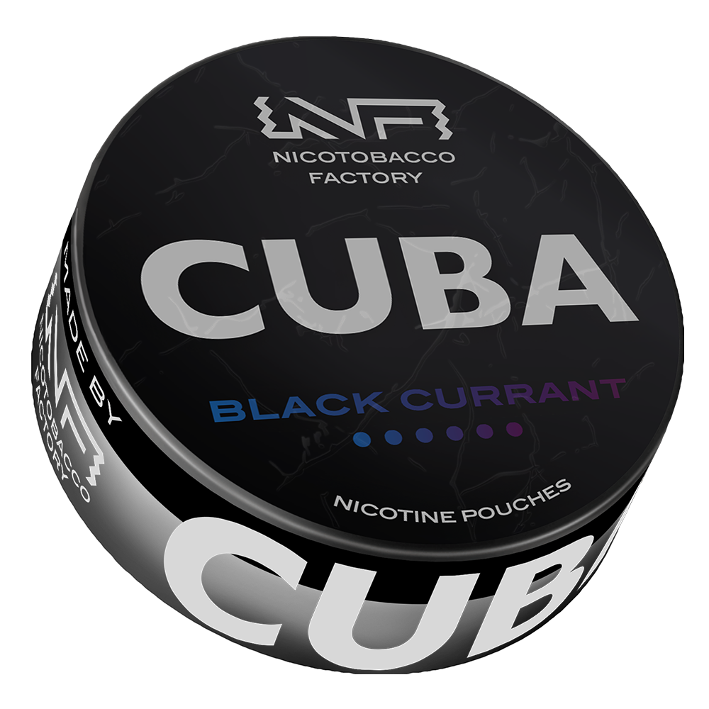 CUBA Black - Nikotinbeutel – diskrete Nikotinbeutel, Double Fresh Nikotinbeutel