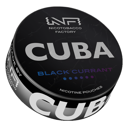 CUBA Black - Nikotinbeutel – diskrete Nikotinbeutel, Double Fresh Nikotinbeutel