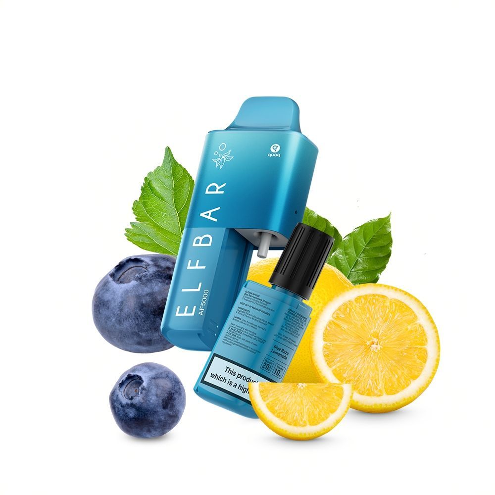Elfbar AF5000 - Blue Razz Lemonade – 5000 Züge, aromatische Vielfalt